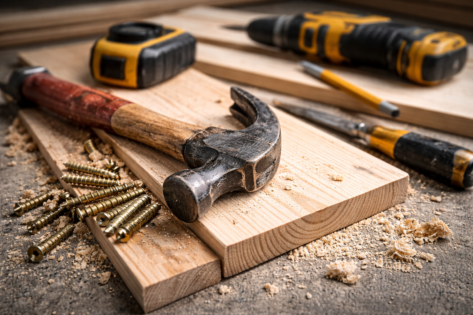 Carpentry services – woodwork and installations