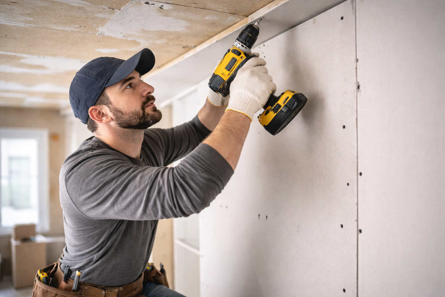 Home repairs and drywall installation